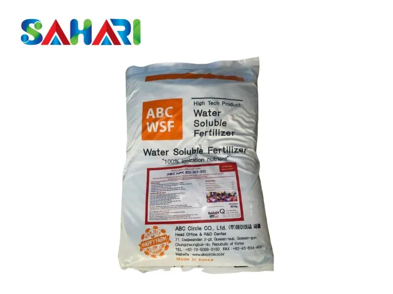 Sản phẩm Phân Bón Hỗn Hợp NPK, ABC NPK 20-20-20