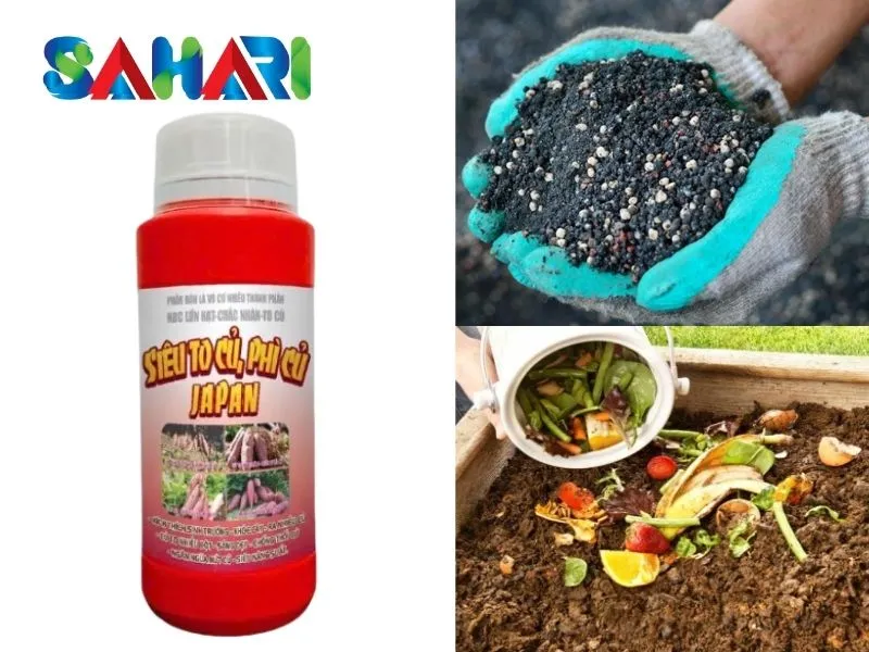 Các loại phân bón dùng để bón thúc