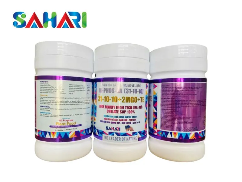 Bổ sung phân bón lá vi lượng