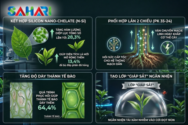 Sự cộng hưởng giữa Magie và công nghệ phục hồi từ Sahari