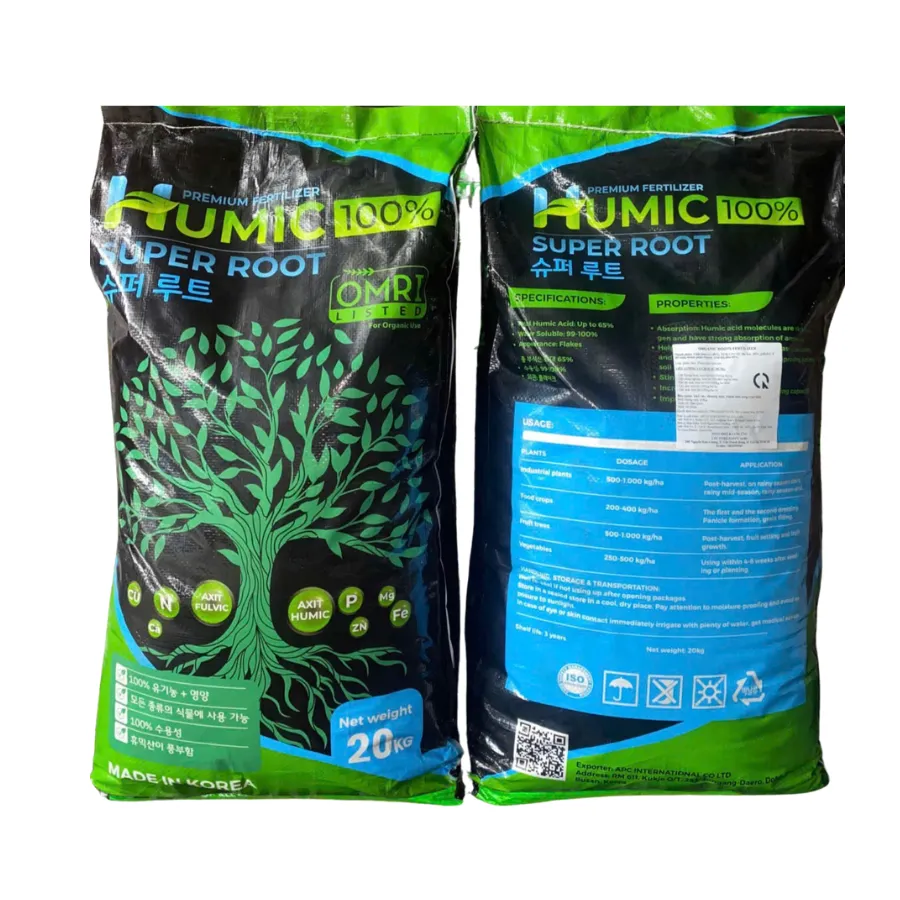 K-HUMIC VẢY 65% BIG ROOT TECH CANADA( P.R.C) BAO 20KG